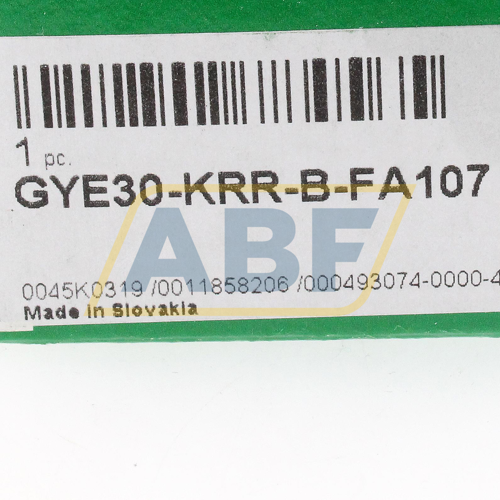 GYE30-KRR-B-FA107 INA