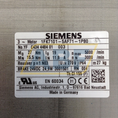 1FK7101-5AF71-1PB0 Siemens