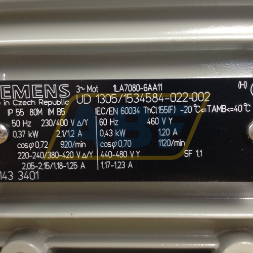 1LA7080-6AA11 Siemens