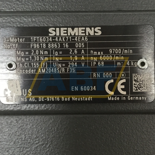 1FT6034-4AK71-4EA6 Siemens