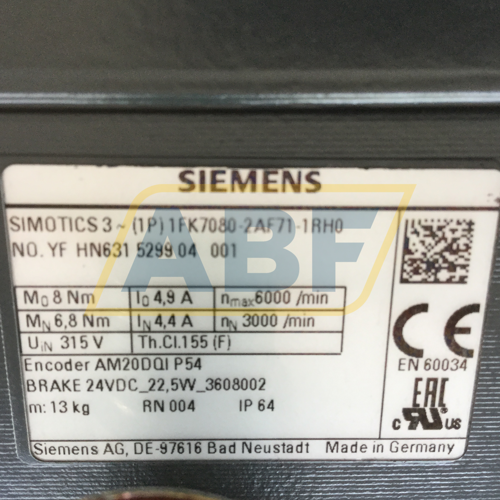 1FK7080-2AF71-1RH0 Siemens