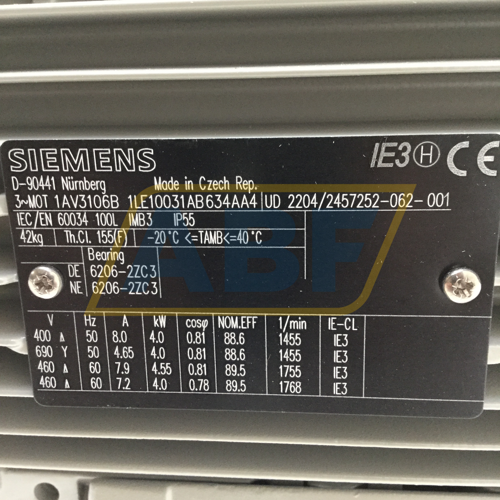 1LE1003-1AB63-4AA4 Siemens