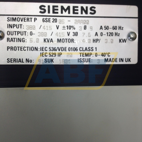 6SE2005-2AA00 Siemens