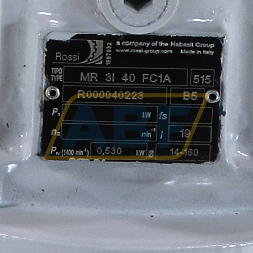 MR3I40FC1A-B5-14/1602 Rossi