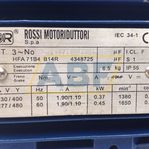 MRV118UO4E-F071B4B14R Rossi