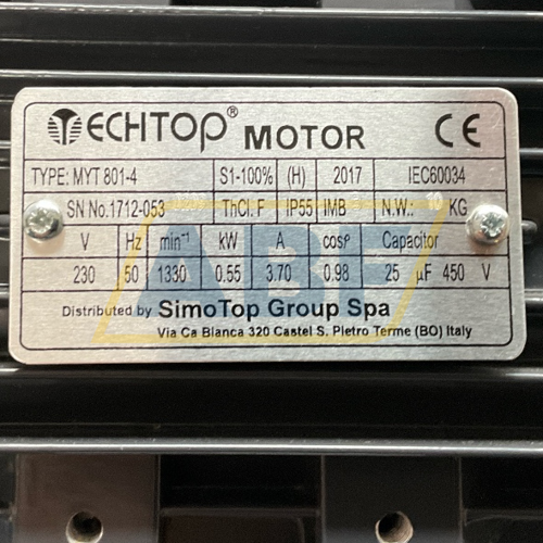 MYT801-4-B5 TechTop Motor