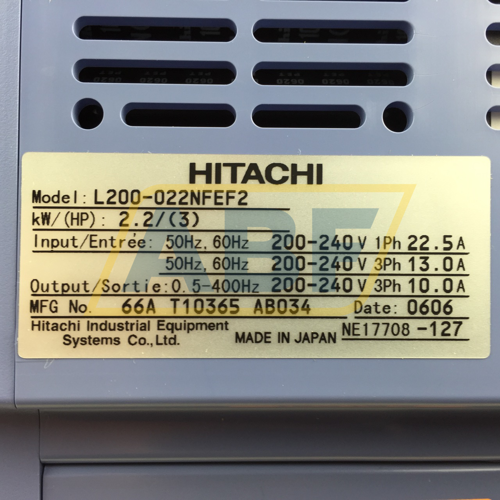 L200-022NFEF2 Hitachi