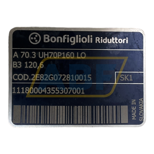 A703UH70120.6P160LOB3 Bonfiglioli