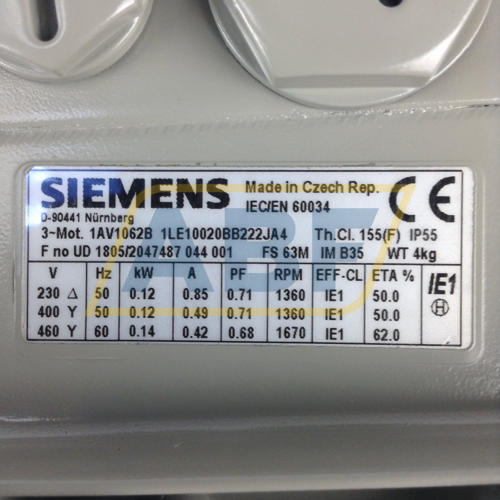 1LE1002-0BB22-2JA4 Siemens