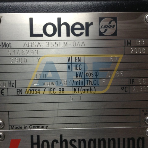 AHSA-355LM-04AB3 Loher