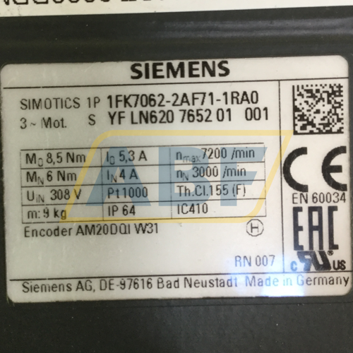1FK7062-2AF71-1RA0 Siemens
