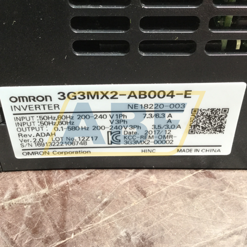 3G3MX2-AB004-E Omron