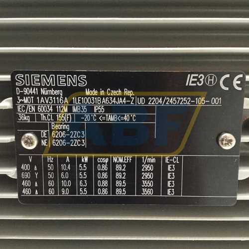 1LE1003-1BA63-4JA4-Z Siemens