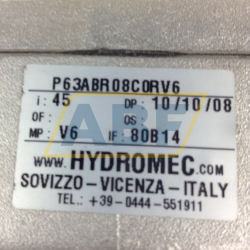 P63ABR08C0RV6-B14I45 Hydro-Mec