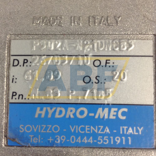 P302AN21DNCB3-B5I62 Hydro-Mec