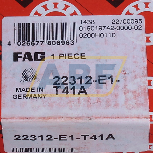 22312-E1-T41A FAG