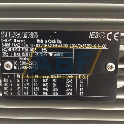 1LE1003-1BA23-4FA4 Siemens