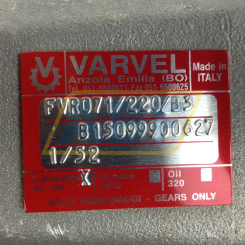 FVR071/220B3-71B5I52 Varvel