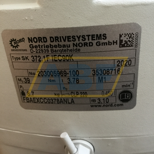 SK372.1FIEC90K Nord Drive Systems