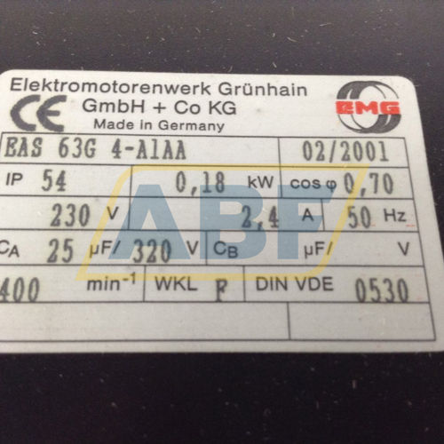 EAS63G4-ALAAB3 EMGR Elektromotoren Grünhain