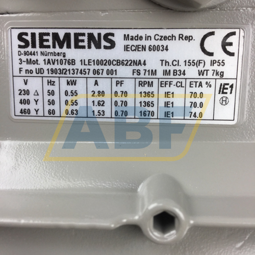 1LE1002-0CB62-2NA4 Siemens