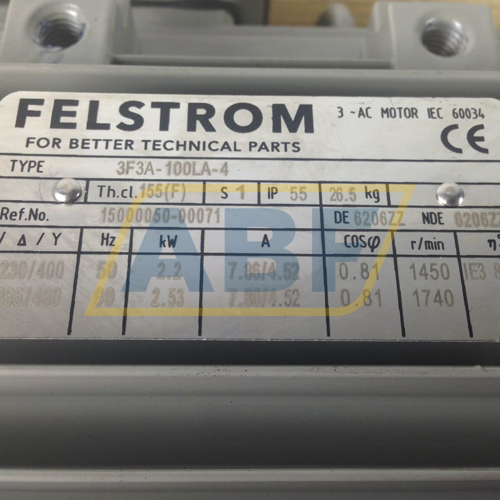 3F3A-100LA-4B3 Felstrom