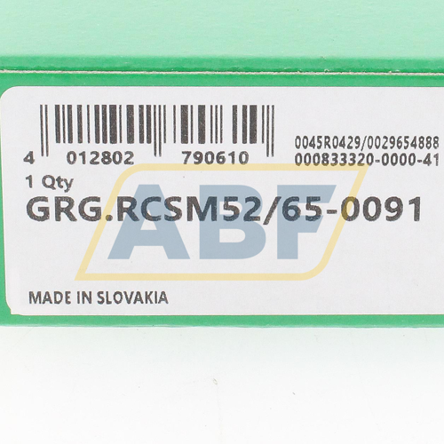 GRG.RCSM52/65-0091 INA